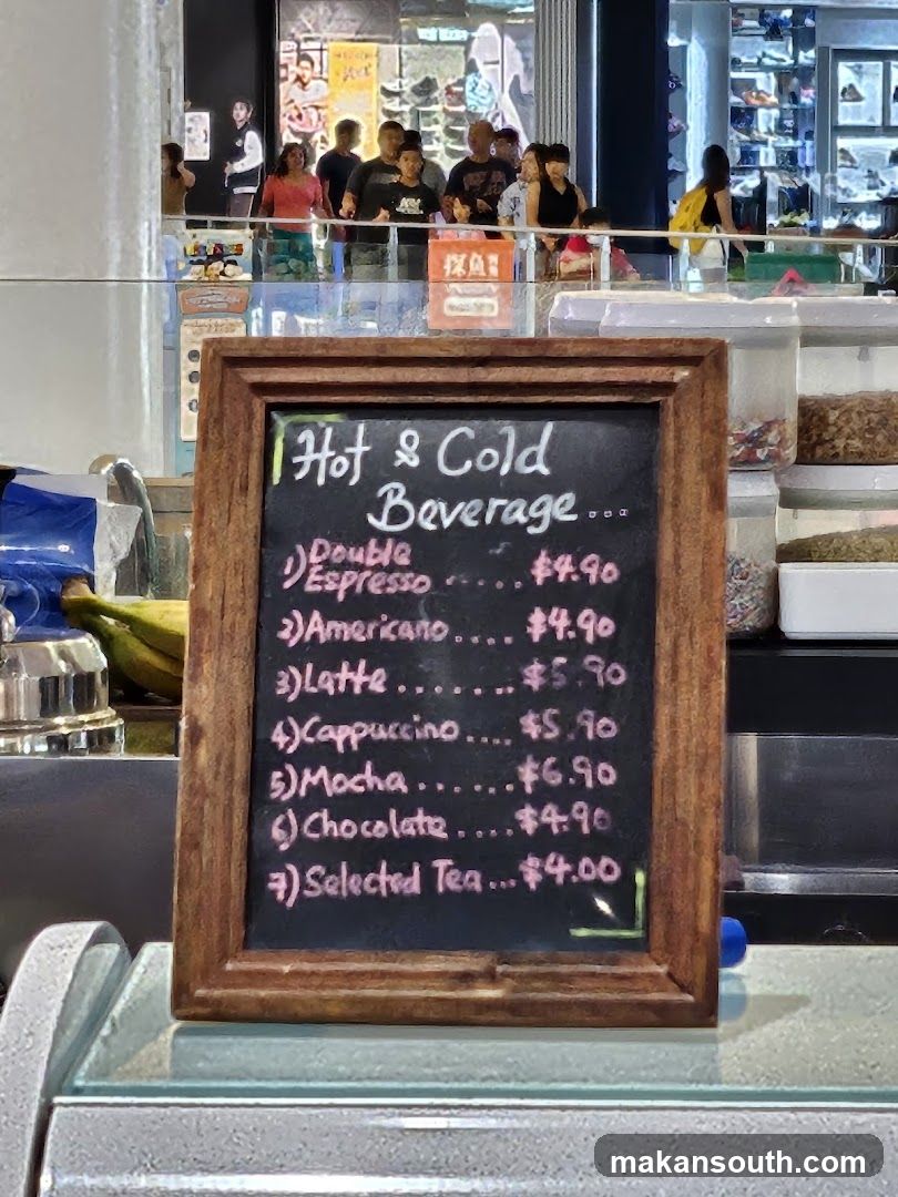 Hot & Cold Beverage Menu