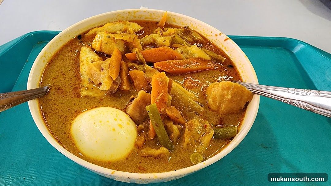 Curry Dish with Boiled Egg