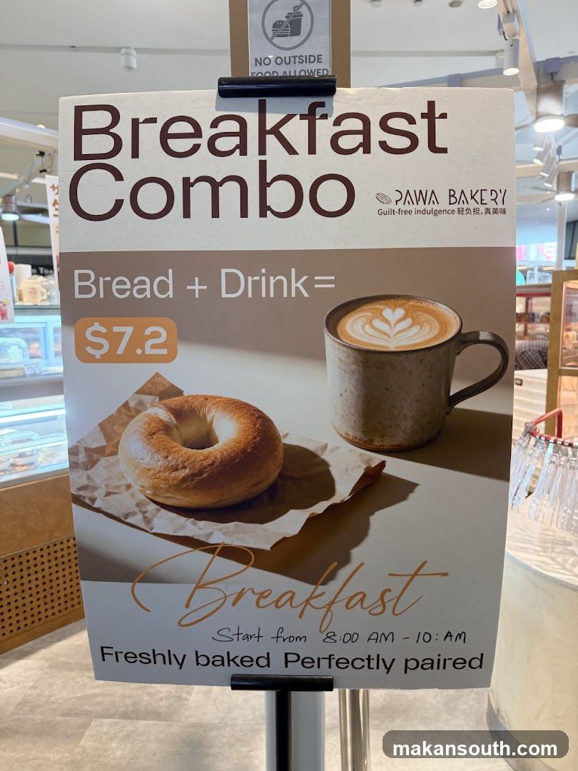 Breakfast Combo Signage