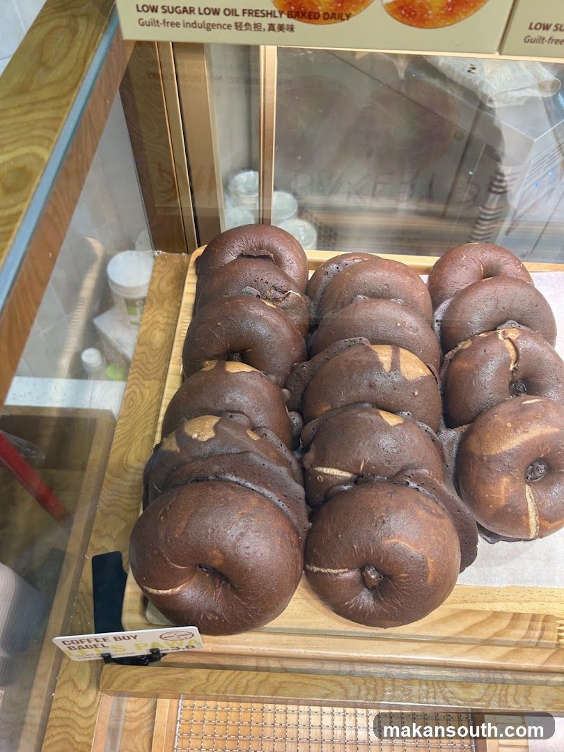 Chocolate Bagel Display