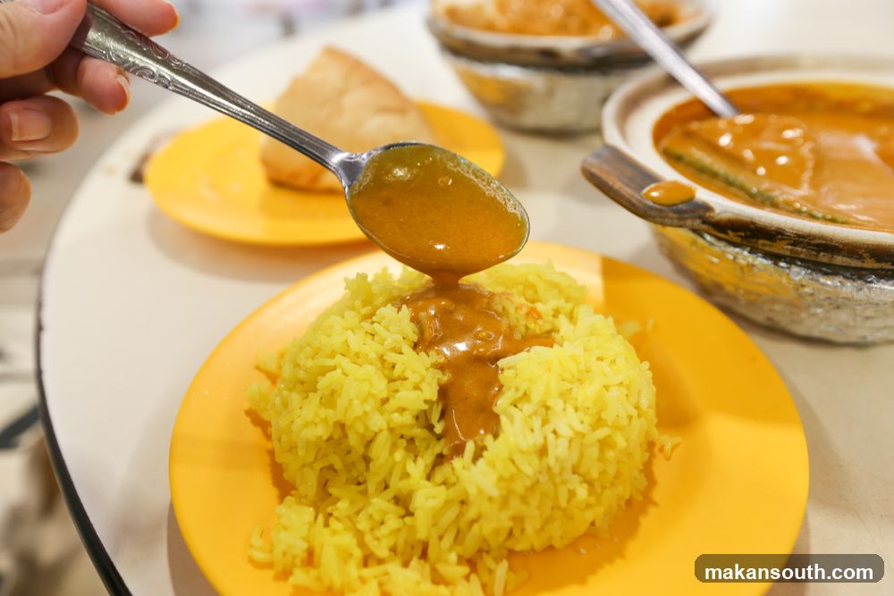 Curry Rice with Side Dishes