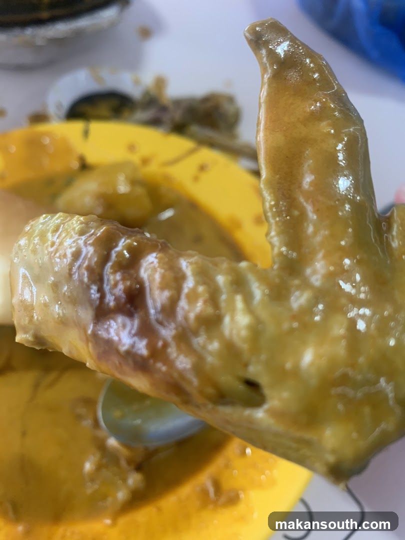 Spicy Chicken Wing with Curry Sauce
