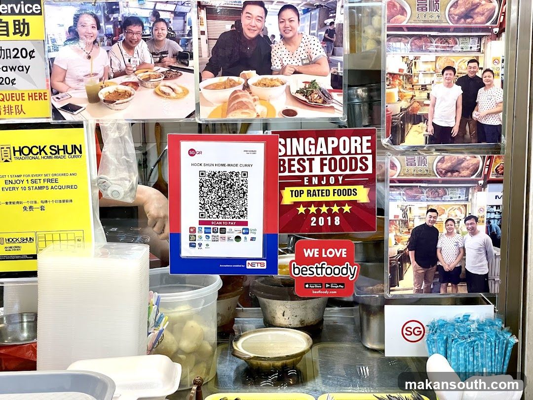 Hock Shun Curry Shop Display