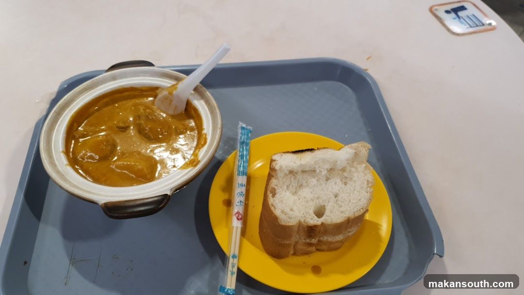 Curd Rice and Bread Meal