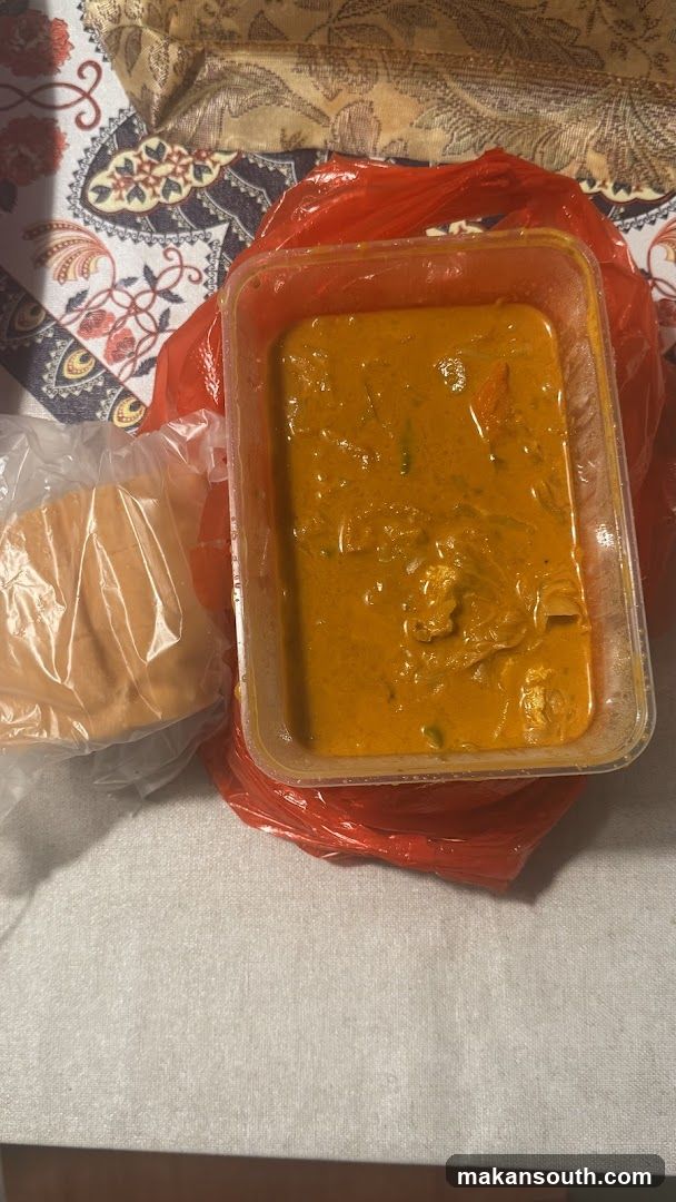 Curry and Bread Meal