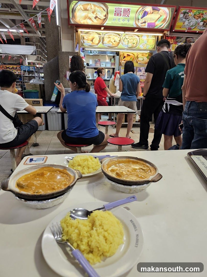 Food Court Dining Scene