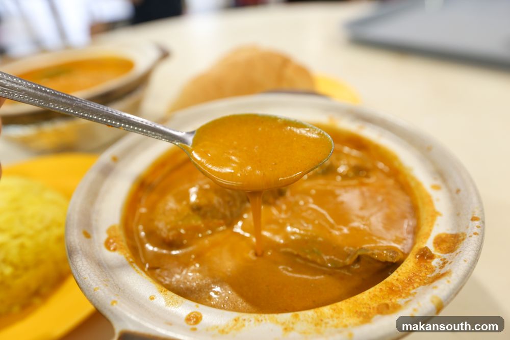 Curry Dish with Spoon