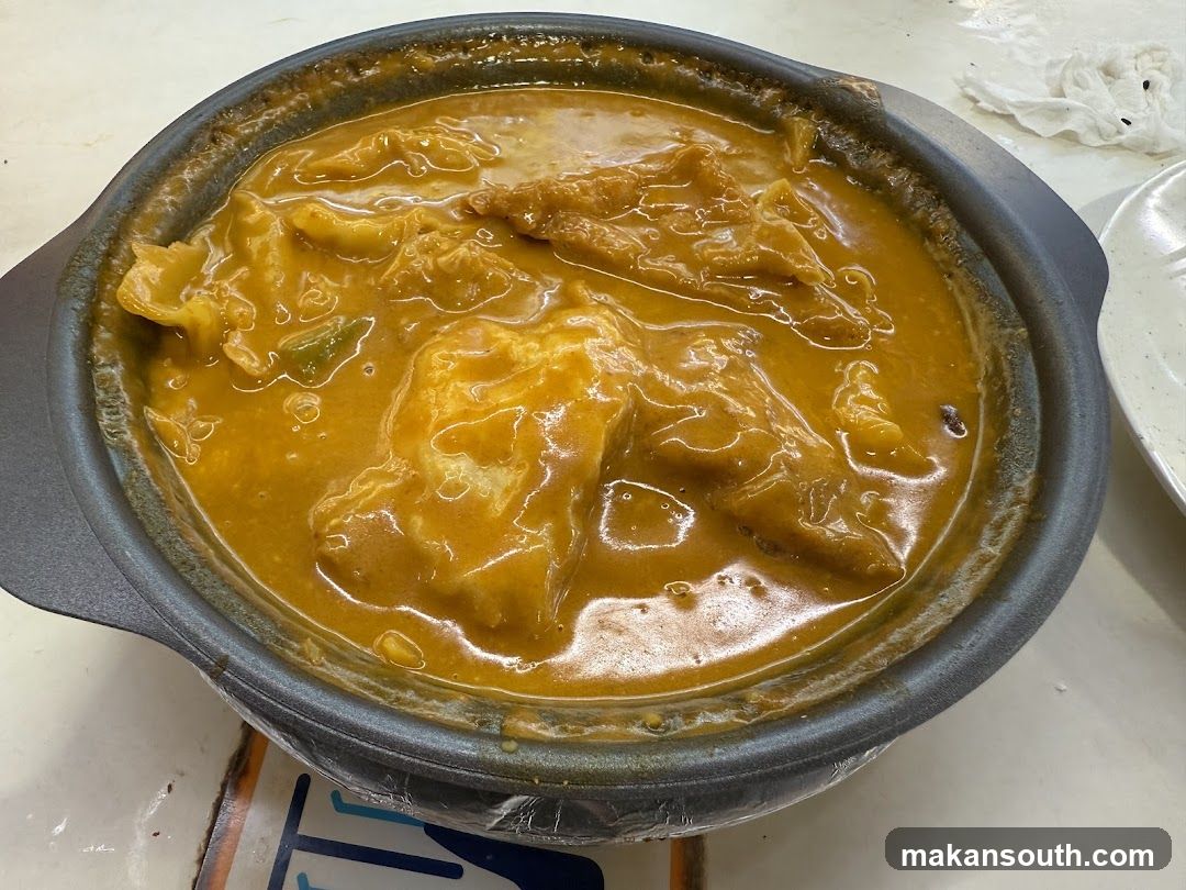 Curry Dish in Clay Pot