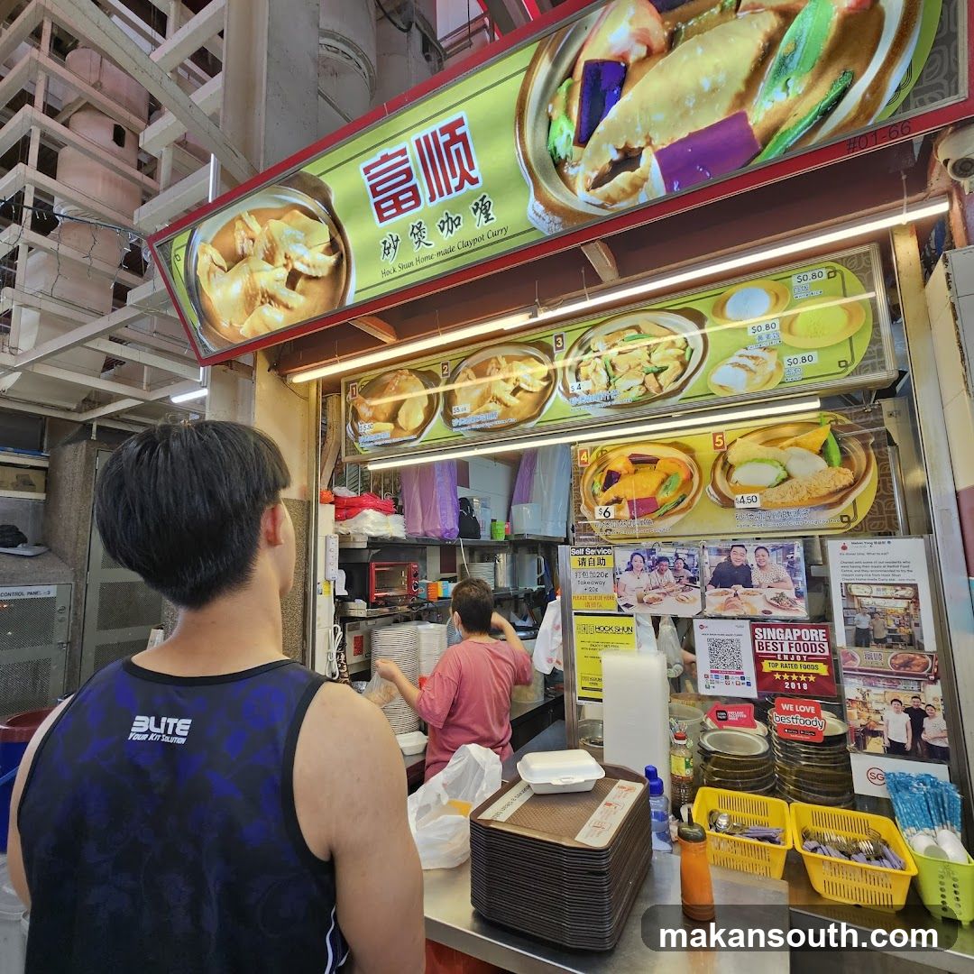 Food Stall Interior View