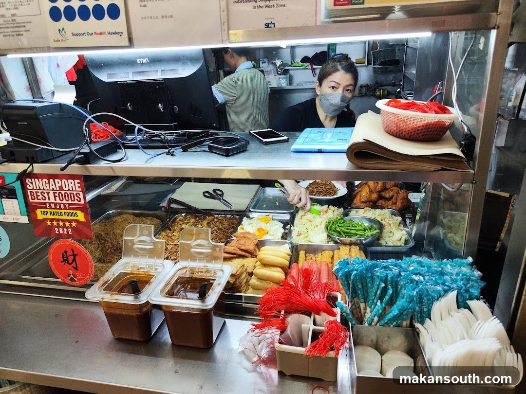 Food Stall Counter Display