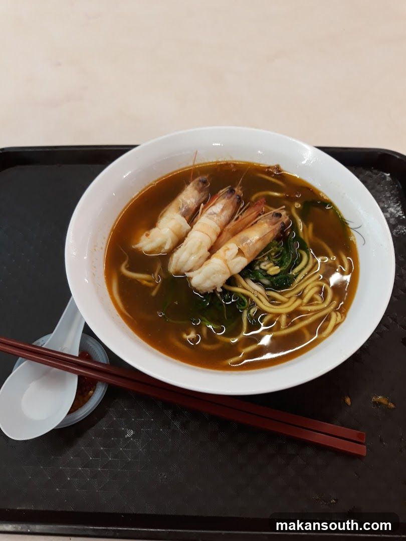Shrimp Noodle Soup Bowl