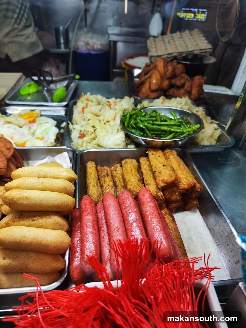 Street Food Stall Display