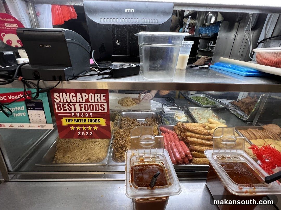 Singapore Best Foods Stall Interior
