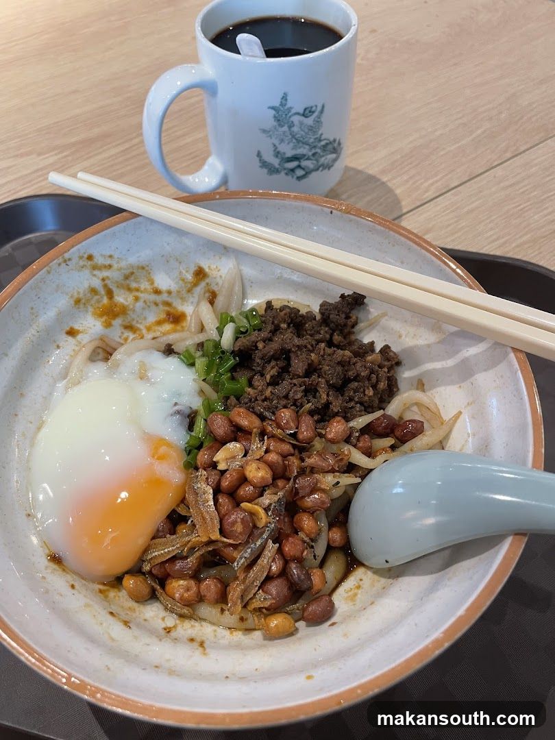 Noodle Bowl with Egg and Toppings