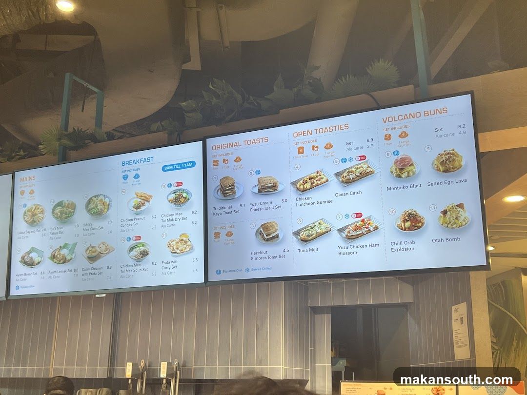 Breakfast Menu Board