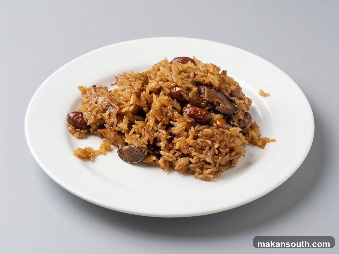 Mushroom and Bean Rice Dish
