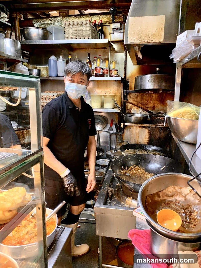 Kitchen Interior with Staff