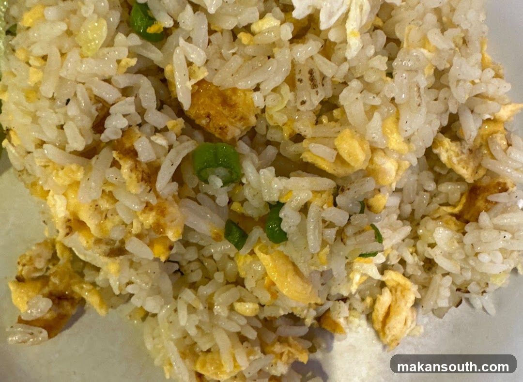 Fried Rice with Egg and Green Peppers