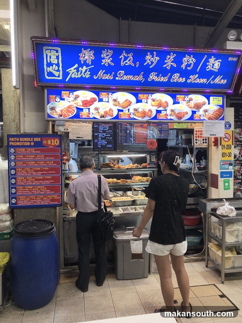 Food Stall Interior View