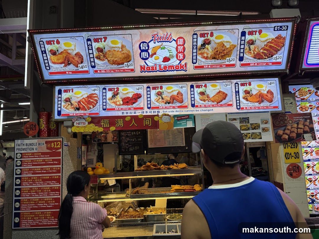 Nasi Lemak Food Stall