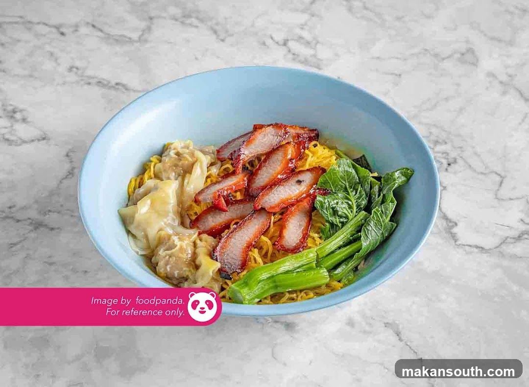 Noodle Bowl with Char Siu and Dumplings