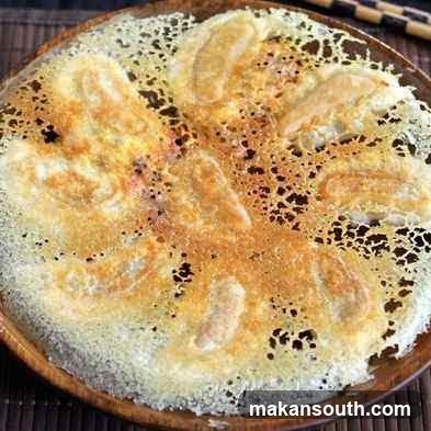 Fried Dumplings on a Plate
