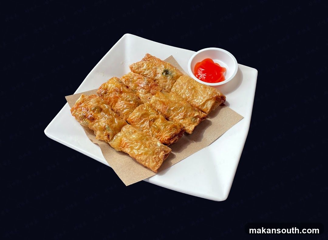 Fried Spring Rolls with Sauce