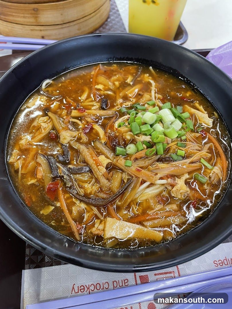 Spicy Soup with Green Onions
