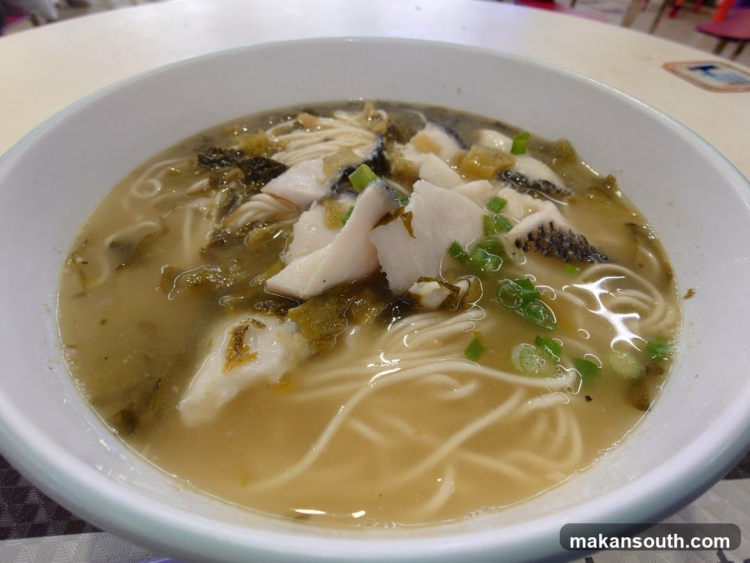 Fish Noodle Soup Bowl
