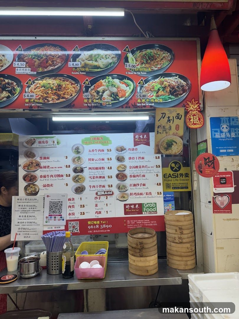 Food Stall Interior View