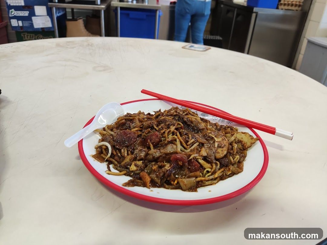 Plate of Char Kway Teow