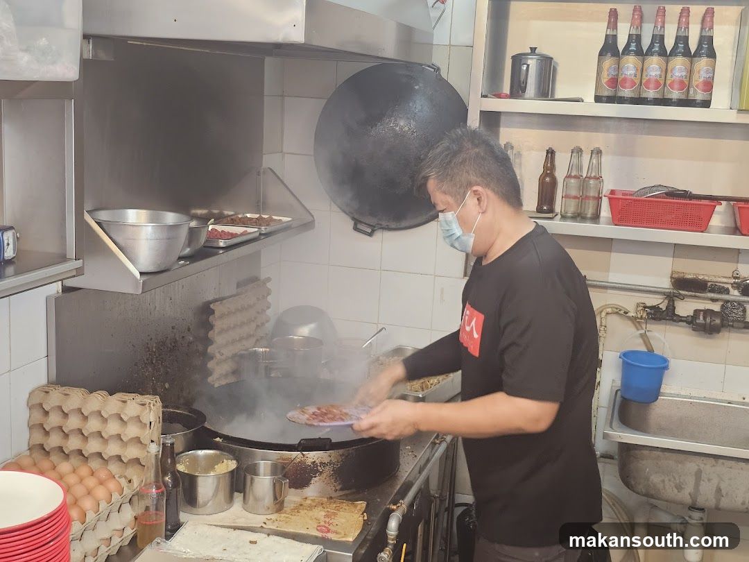 Chef Cooking in Kitchen