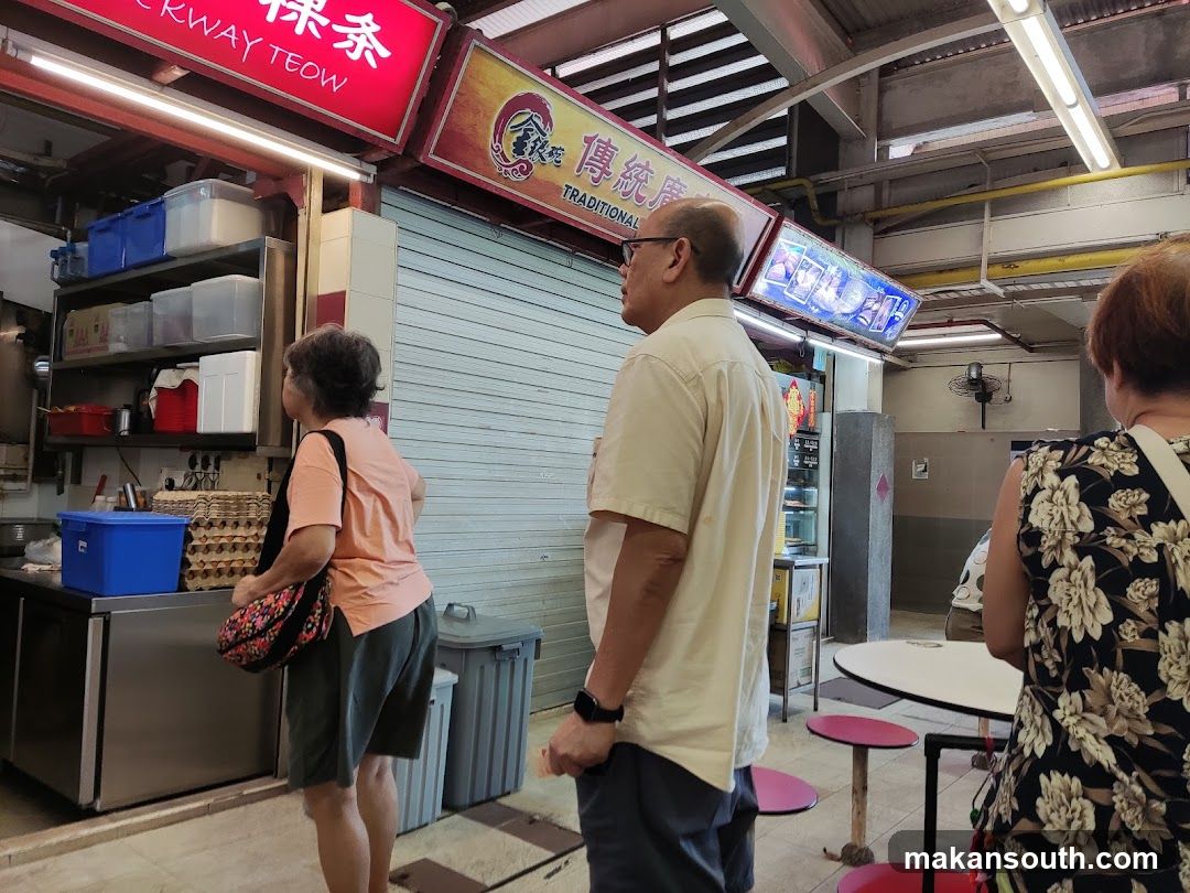 Food Stall Interior View