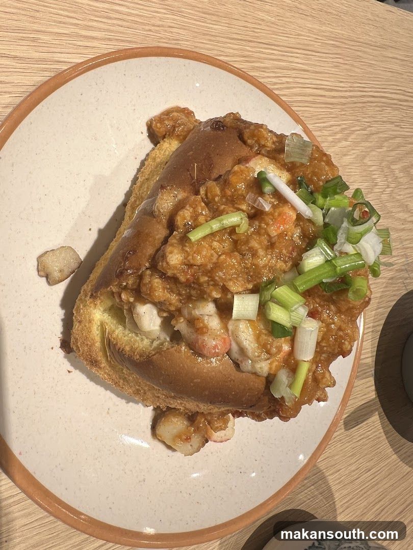 Shrimp Bread Sandwich