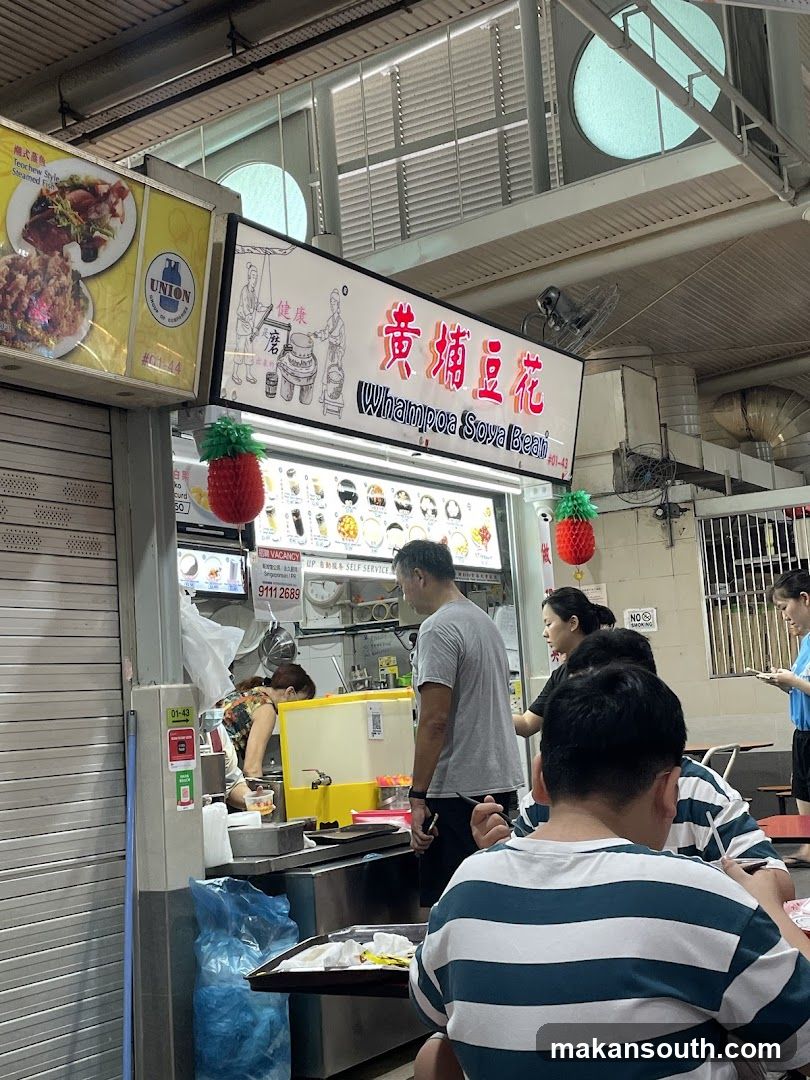 Food Stall Interior Scene