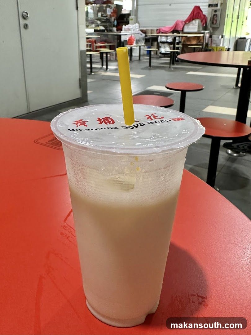 Soy Milk Drink at Food Court