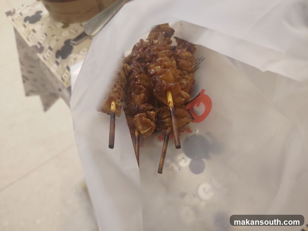 Grilled Skewers in Packaging