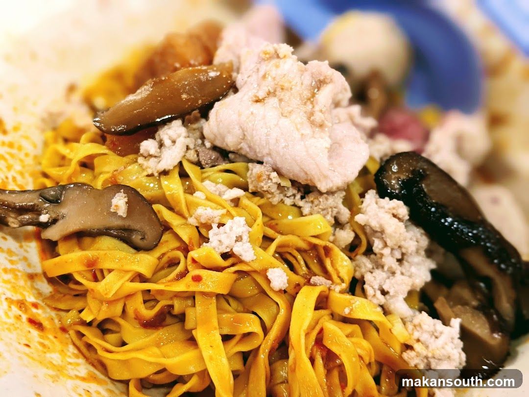 Noodle Dish with Toppings