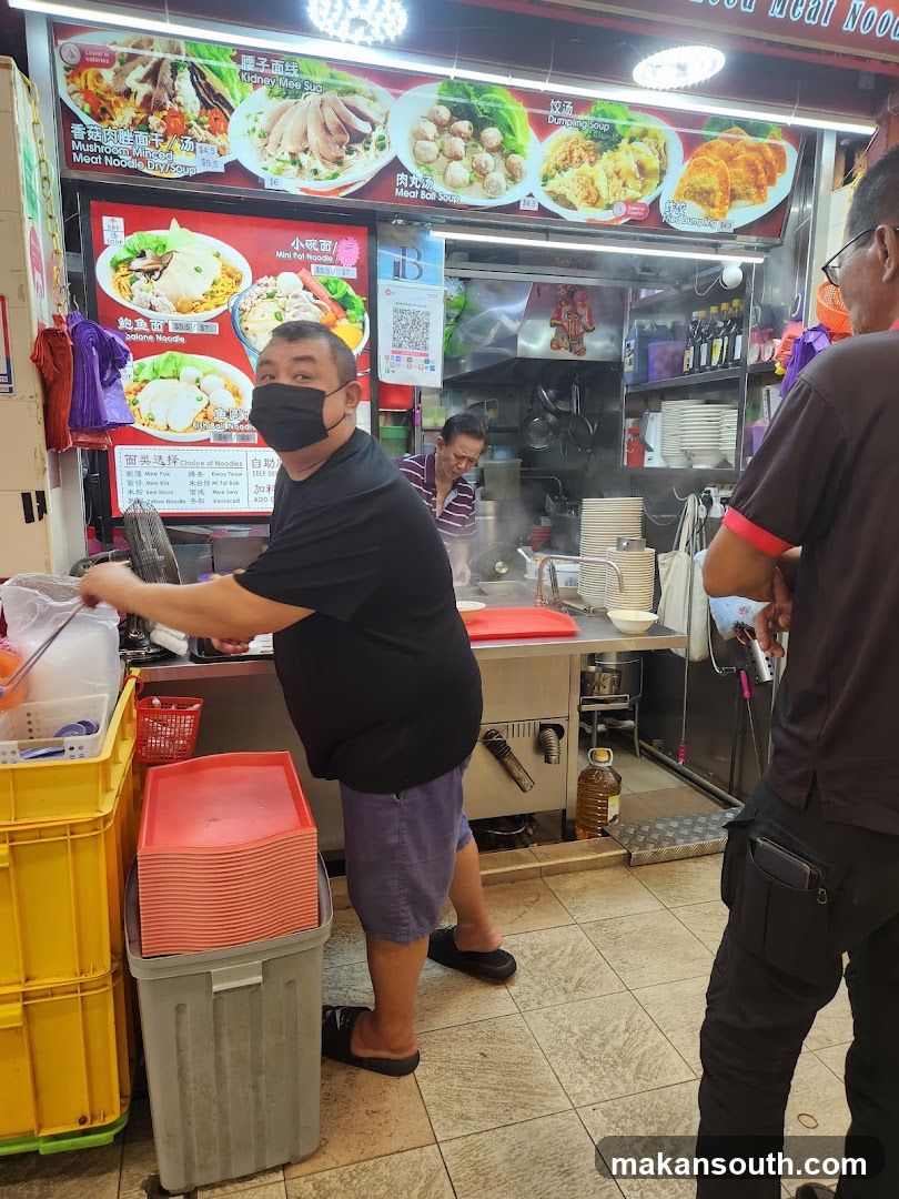 Noodle Shop Interior