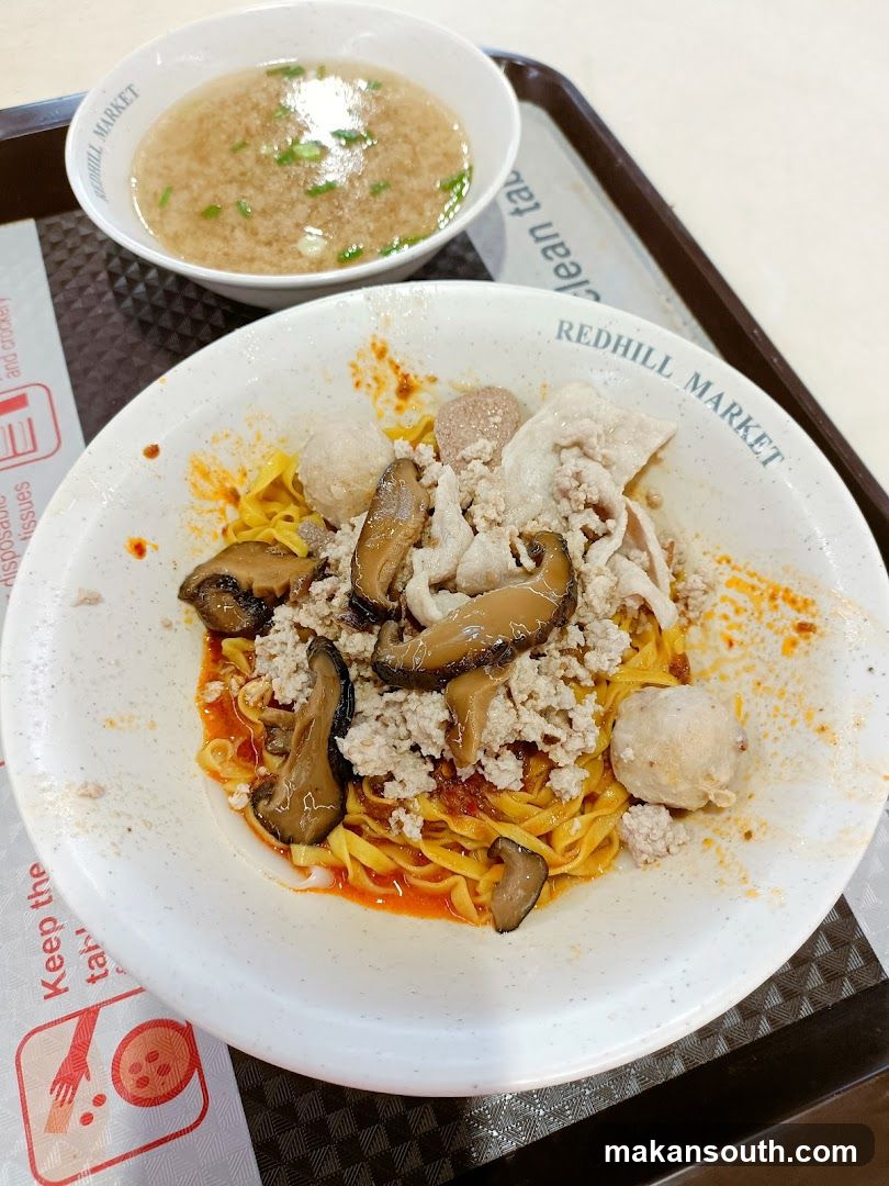 Noodle Dish with Toppings