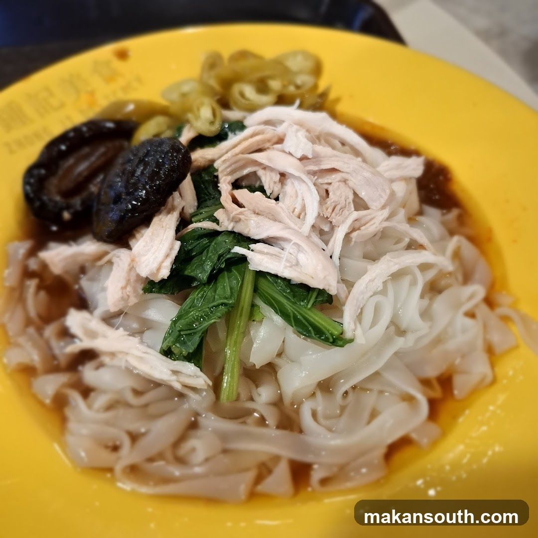 Noodle Dish with Chicken and Vegetables