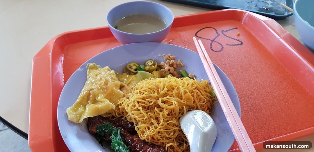 Noodle Meal on Tray