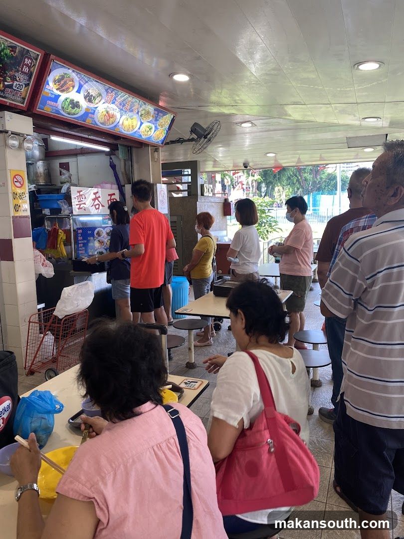 Dining at a casual eatery