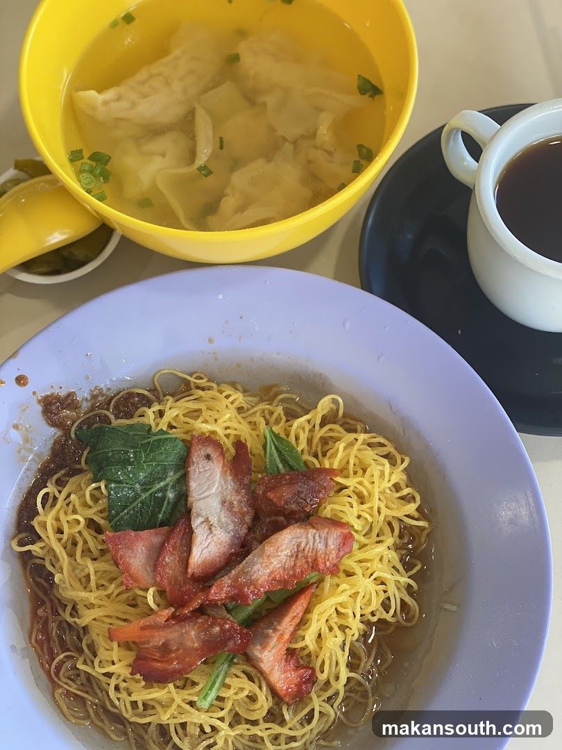 Noodle and Soup Meal