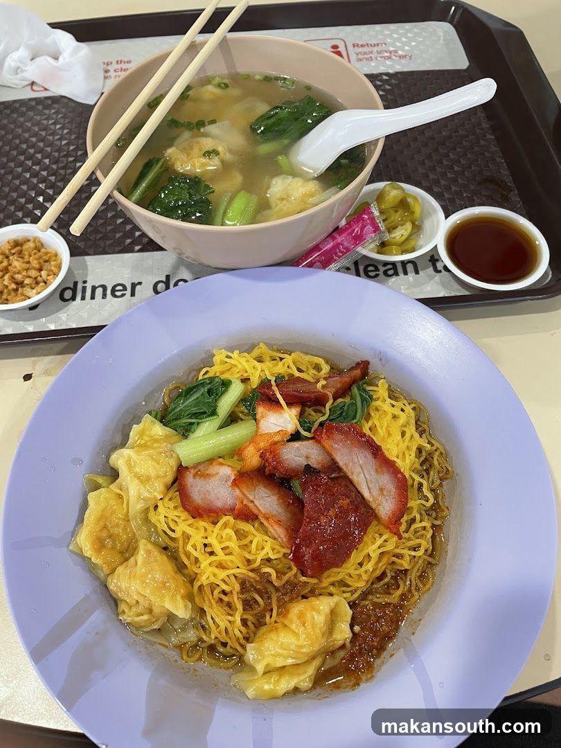 Noodle and Soup Meal