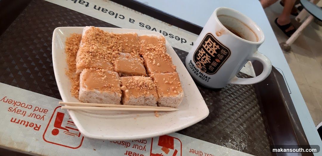 Tanghulu and Coffee on Tray