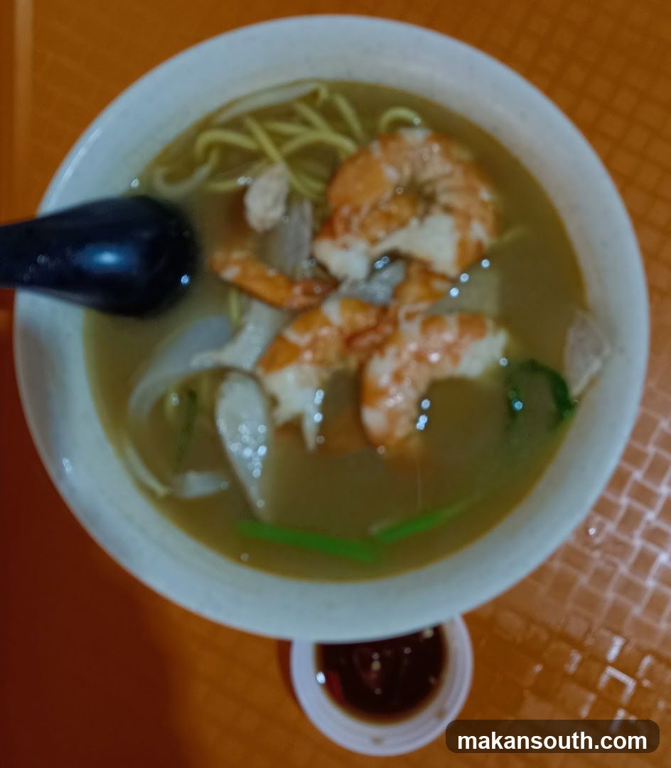 Shrimp Noodle Soup Bowl
