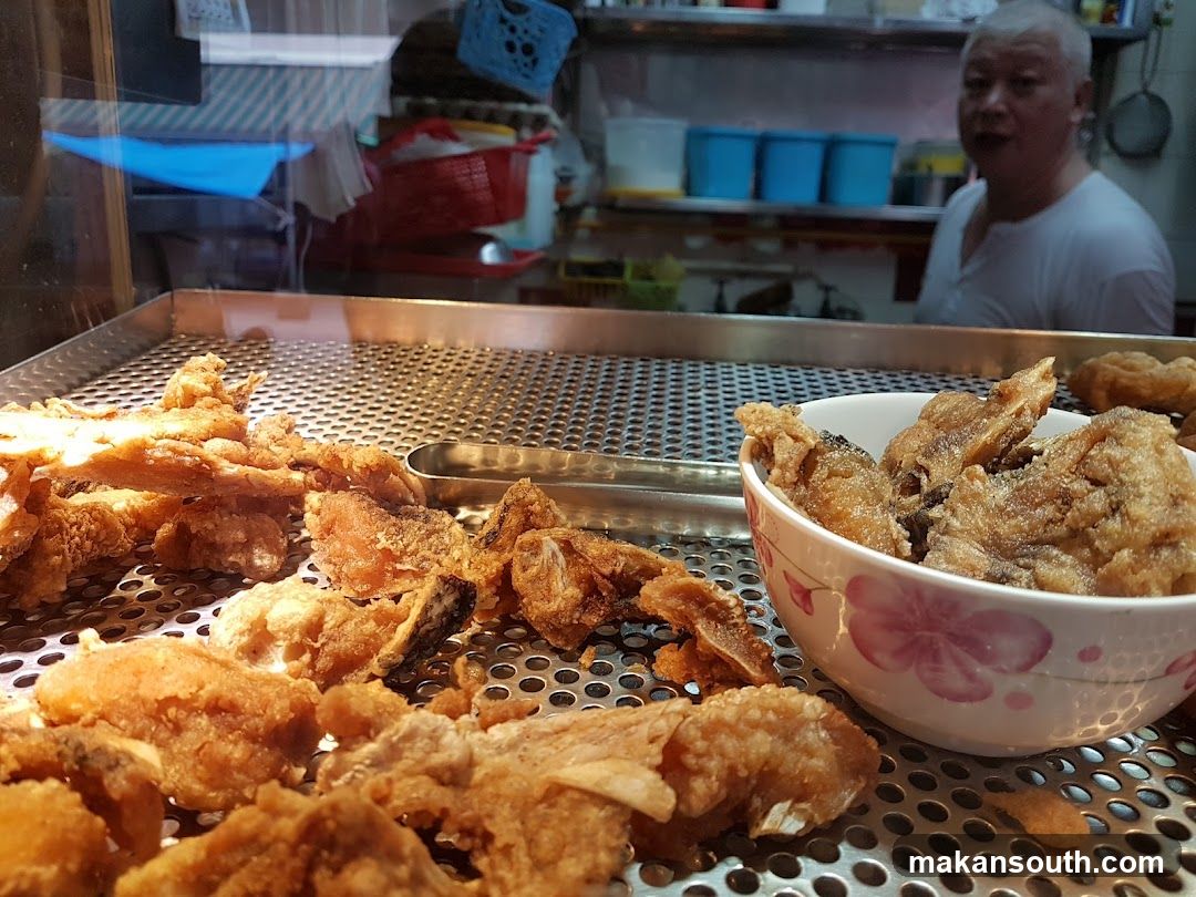 Fried Fish Display