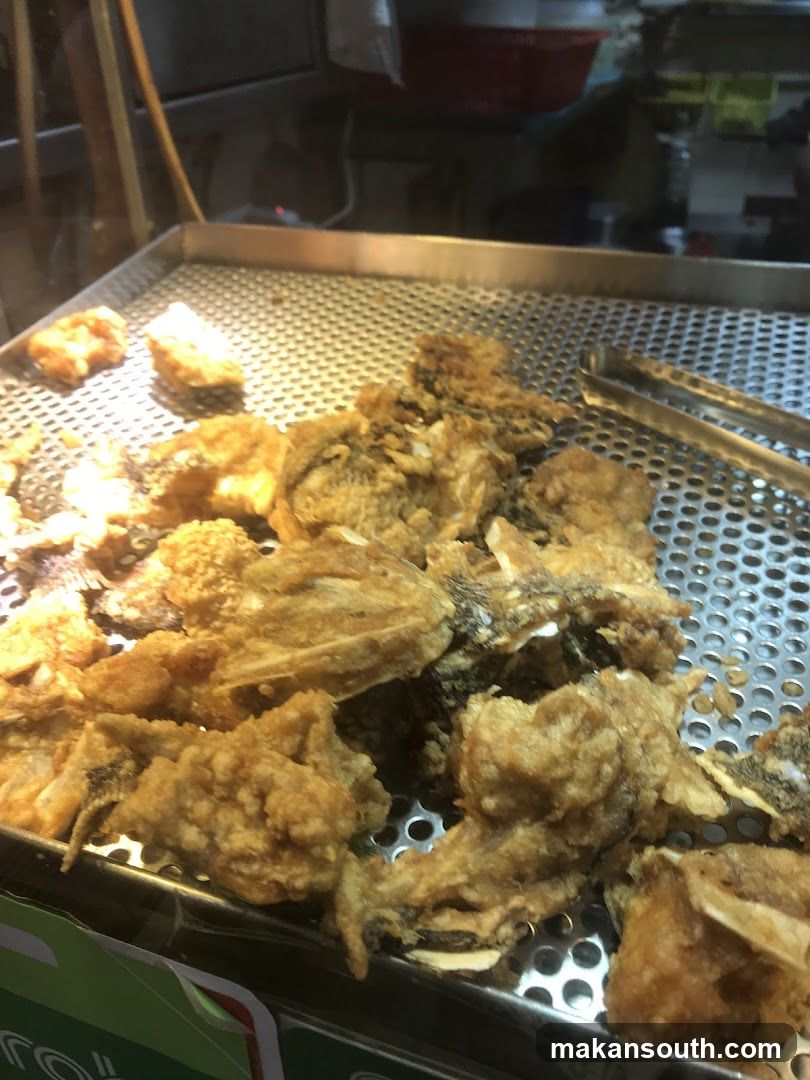 Fried Fish Display