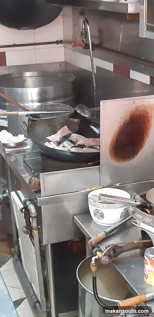 Commercial Kitchen Cooking Scene